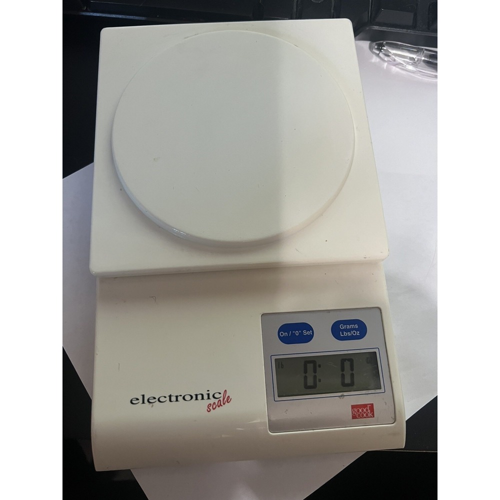 Good‎ Cook Electronic Scale Tested: Working (STAINED)